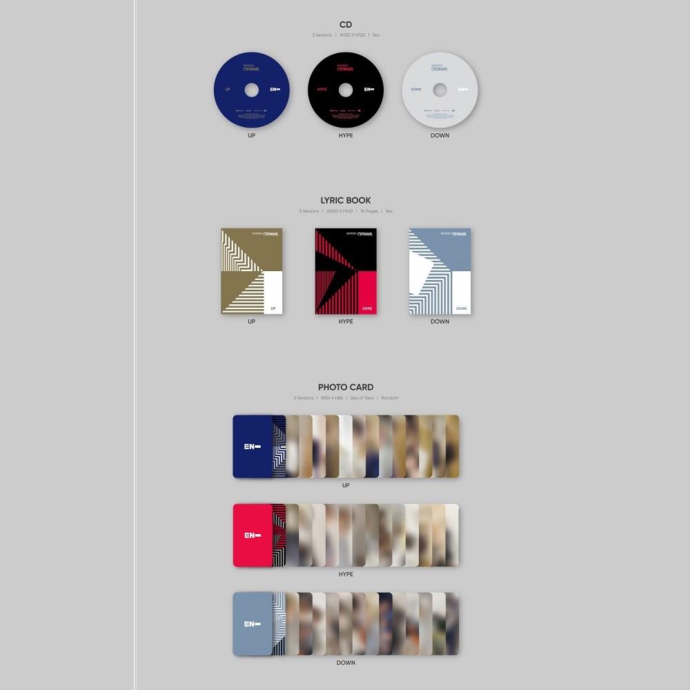 ENHYPEN 2nd Mini Album BORDER : CARNIVAL CD