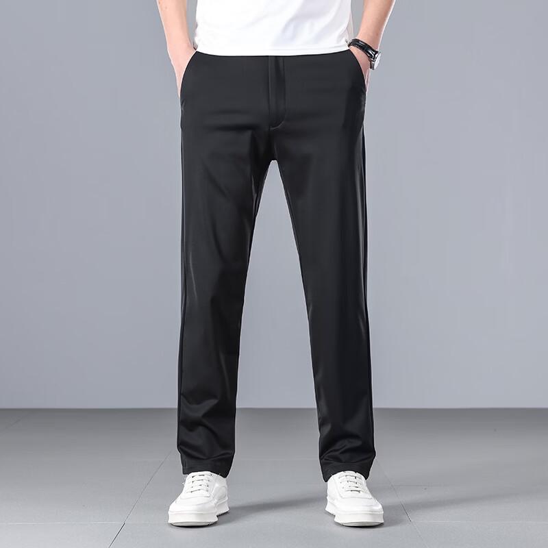 Playboy Men s Spring/Summer Straight-Leg Business Casual Pants 30