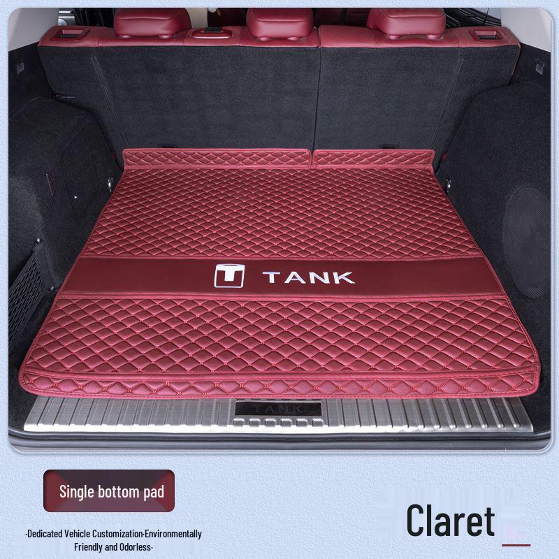 Eco-friendly Trunk Mat for Tank 400: Custom Surround Style Interior Trim for New Energy Models