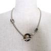 Excellent HERMES Necklace Meli Melo H logo Pendant Silver Women Used
