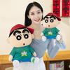 Cross-border cartoon sweater crayon small new plush toy cute doll doll children birthday gift sleeping pillow