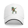 Leprechaun Palying Soccer Player St Patricks Day Casual Baseball Cap Trucker Hat Kpop Rock Hip Hop Hats Unisex Baseball Caps
