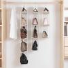 Dust-proof Multi-Layered Fabric Wall-Mounted Dormi Storage Ra Bag Hanging Organizer Closet Storage Bag for Bedroom Organization