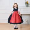 Bayerische Kinderkleidung Europäisches pastorales Mädchen Bauernhof Dirndl Deutschland München Oktoberfest Kleid