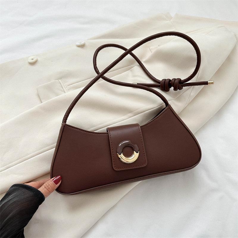 Summer New Simple and Fashionable Armpit Bag Popular Casual Shoulder Bag Casual Hand Bag Fashion Bag Women