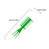 Professional Double Side Tooth Combs Fish Bone Shape Hair Brush Barber Hair Dyeing Cutting Coloring Brush Man Hairstyling Tool