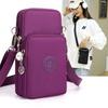 Neue Damen-Handytasche aus Nylon, Handytasche, Münzgeldbörse, Riemen, Umhängetasche, kleine Umhängetaschen für Damen, Geldbörse, Reisegeldbörse