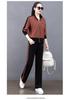 Women's Slimming Two-Piece Sportswear Set: Casual Hoodie & Pants for Running, Spring/Autumn