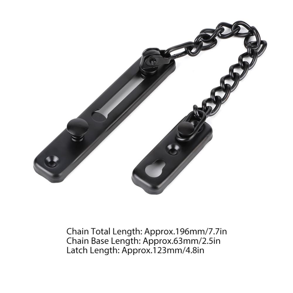 Chain Total Length Approx.196mm Stainless Steel Door Security Chain