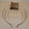 Angel Gold Hairbands Bridal Wedding Headband Metal Band Headpiece Women DIY Headband Hair Crown Korean Hair Hoop Thin