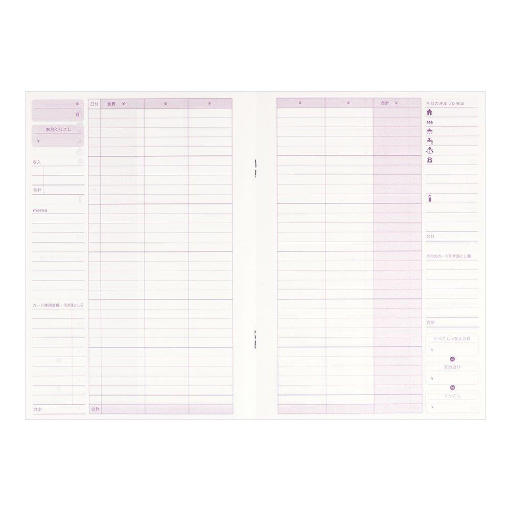 Midori Household Account Book, A5 Monthly