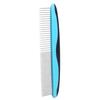Pet Comb Stainless Smooth Steel Needle Dogs Puppy Hair Comb Remove Knots Tangles(BlueRow Comb )