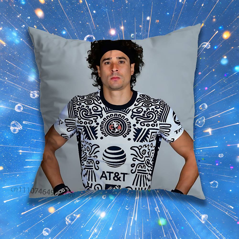 Mexico 2026 football G-Guillermo O-Ochoa Pillow Case For Bedroom Car Office Decoration Living Room Sofa Cushion Cover Suitable