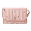Baby Expandable Diaper Bag with Wet Wipe Pocket Foldable Travel Diaper Mat Bag Easy-Clean Lightweight for Go Out Parents Carry