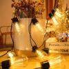 Solar Powered LED String Lights Highlight Outdoor Shatterproof Big Bulbs Garden Holiday Decor Waterproof Lights Camping Light