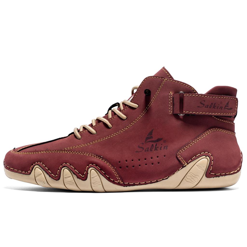 2023 Octopus Men's High-Top Martin Boots - Casual Autumn/Winter Short Boots