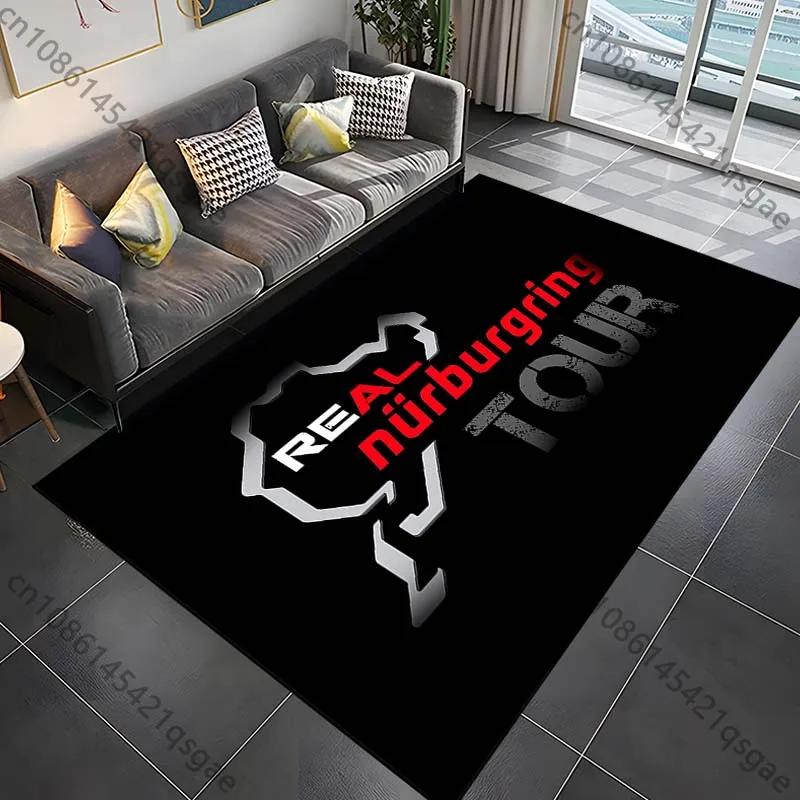 Nürburgring F1 Track Rug Bedroom & Living Room Carpet, Creative Door Mat & Home Decor Area Rug