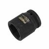 Awtools Schlagschrauber-Stecknuss 6K 3/4" Kurz 24 mm Black Line