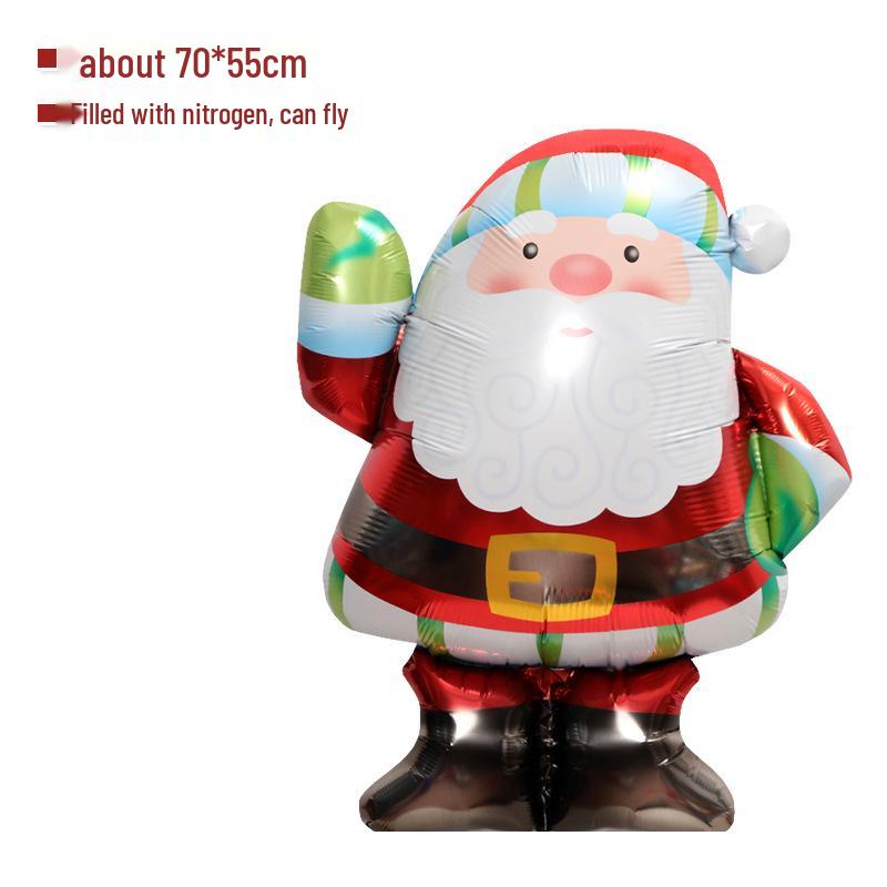 Christmas Window Display Props: Toys, Balloons, Candy Canes, Santa, Snowman, Christmas Tree.