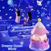 Rotating Rotating Carousel Music Box Gentle Melodies Musical Projector Toy Night Light  Girls