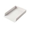 Office Storage Box Anti-crack High Capacity Pure Color Superimposed Solid Stackable Save Space Rectangle Stationery Desk Cabinet Home Supplies