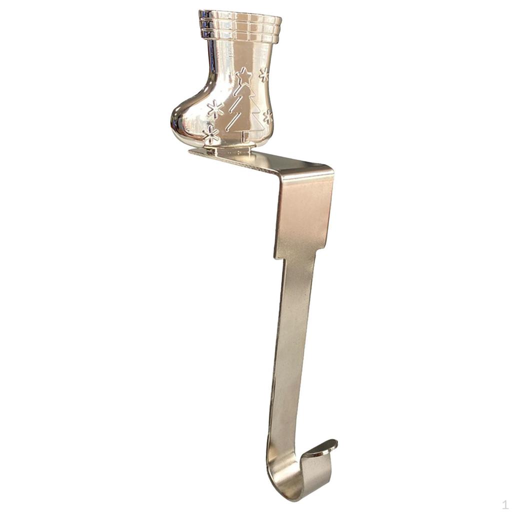Stocking Hook for Bookshelf, Christmas Decoration Accessory