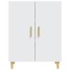 812096 vidaXL White Buffet 70x34x90 Cm Engineered Wood
