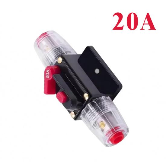 Car Audio System Waterproof Marine Circuit Breaker Reset Fuse 12V- 48V DC 40A 60A Reset 20A To 300A Circuit Breaker 6