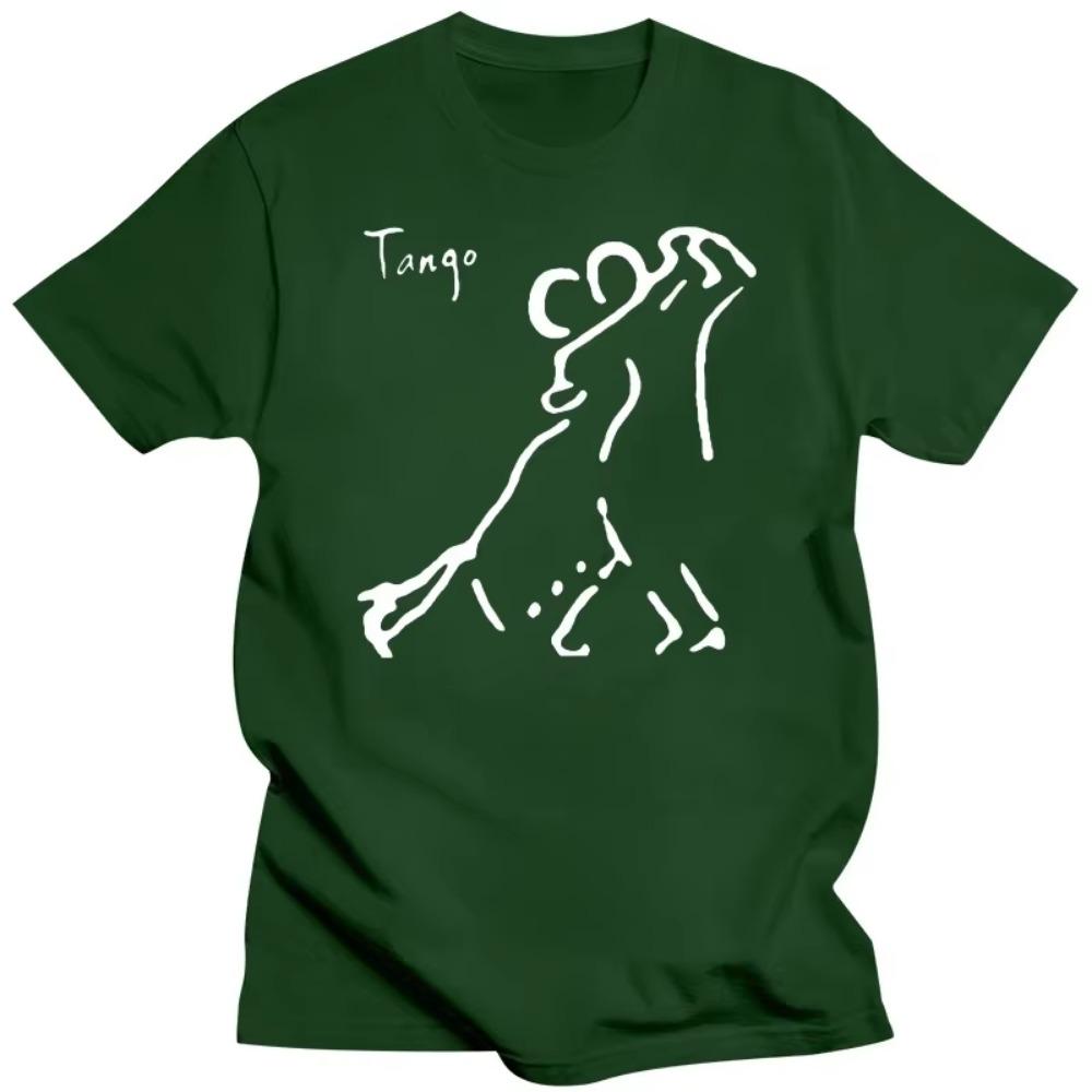 Novelty Dance Cool Art Tango Dancers T Shirts Graphic Cotton Streetwear Short Sleeve Birthday Gifts Summer Style T-shirt Men
