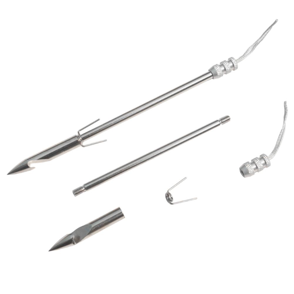 5er Set Outdoor Metall Bogenfischen Fisch Dart Pfeilspitze Katapult Spitze Jagd Schießen
