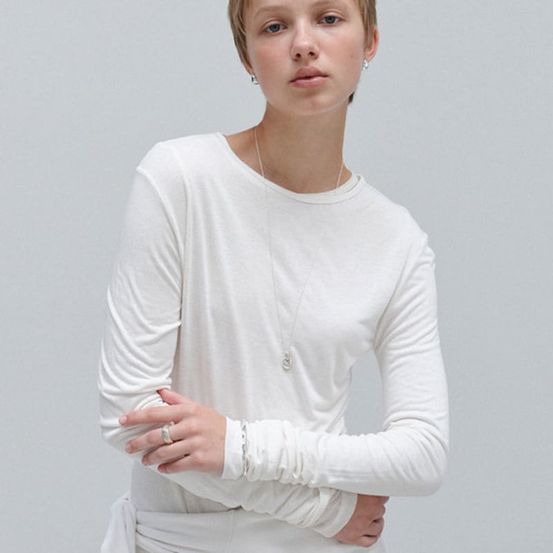 Another Layer Luce Pendant Necklace (silver925)