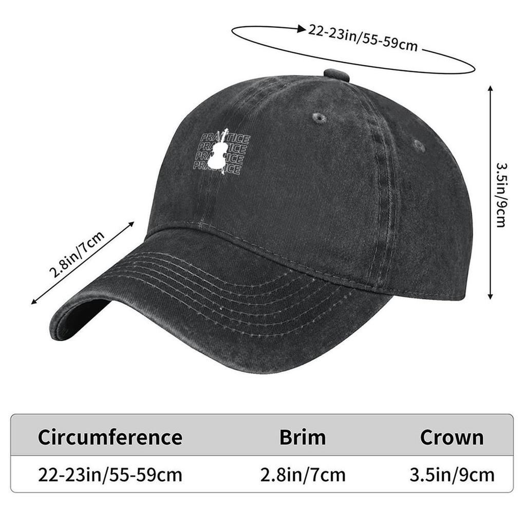 TwoSet Violin Merch Ling Ling Violin Practice 40 Hours A Day Baseball Cap Anime Hat Man Luxury New In The Hat Mens Hats Womens
