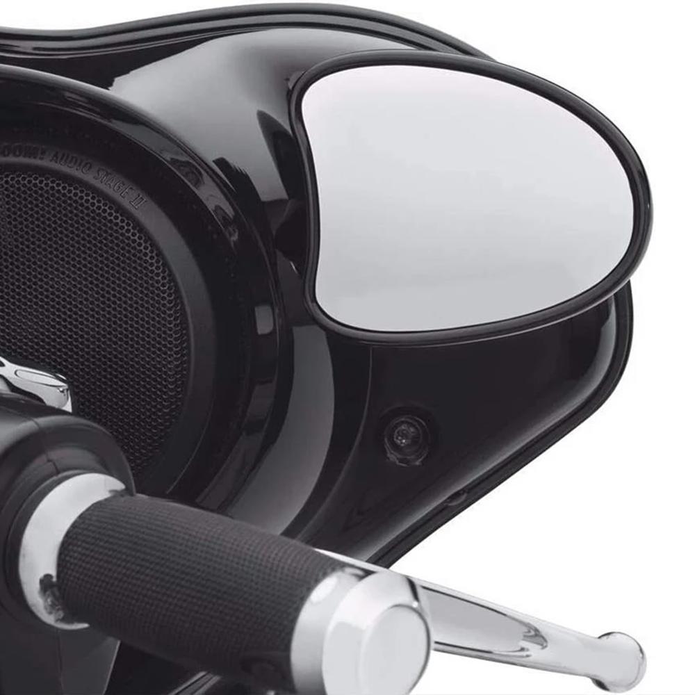Motorcycle Fairing Mount Rear View Mirror For Harley Street Glide Electra Glide Tri Glide Ultra Limited FLHTK