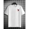 Camiseta Vintage Pura Estampada para Hombre, Sencilla, Elegante, Cómoda Camiseta Casual Estampada para Hombre Moda Fresca Camisetas