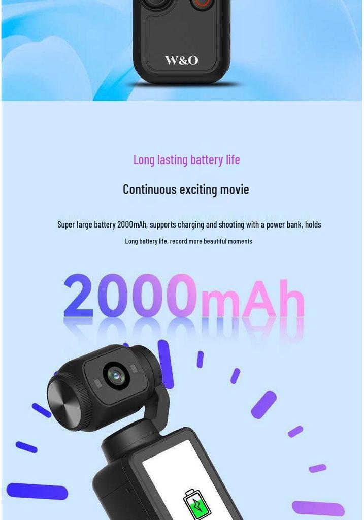 Ultra HD Pocket Digital Camera - Anti-shake Vlog & Sports Recorder for Outdoor Cycling