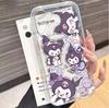 Lucky Kuromi Melody Kuromi Casing For Samsung Galalxy S26 Ultra S25 FE S24 S23 S22 S21 Plus Ultra FE 5G Cinnamoroll Clear Case