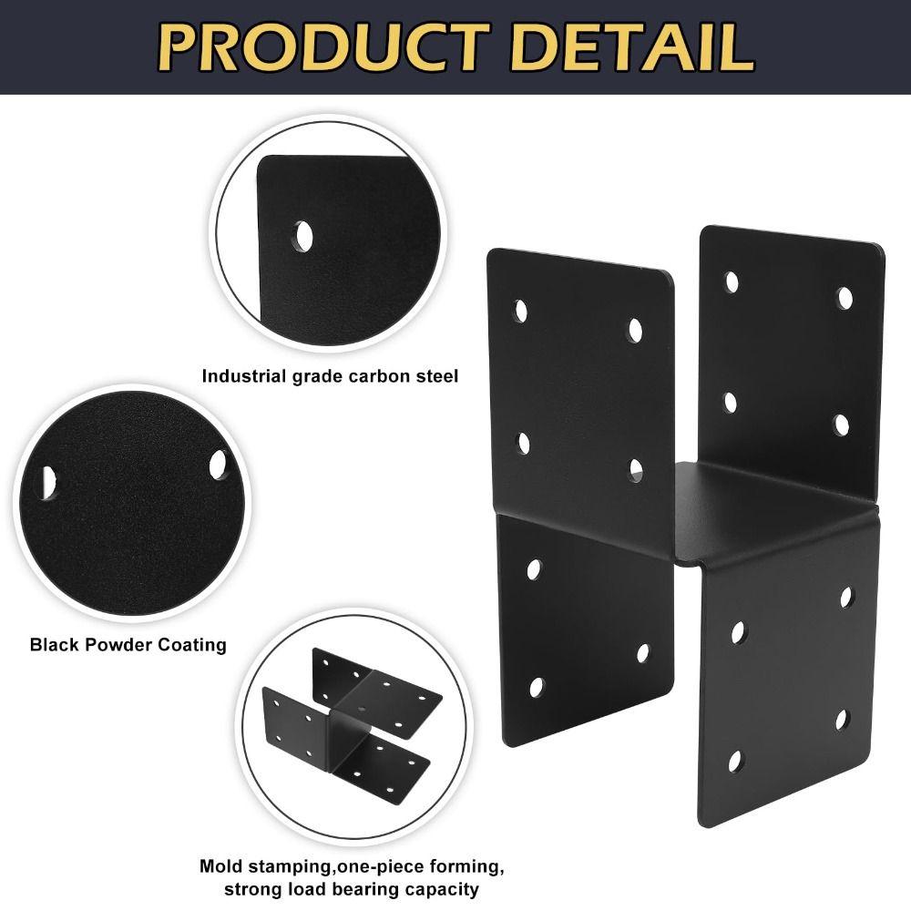 Corrosion Resistant Pergola Brackets Heavy Duty Beam Connector Pergola Kits  Outdoor Structure