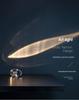 Italian Crystal Angel Lamp - Atmospheric Bedroom Table Light