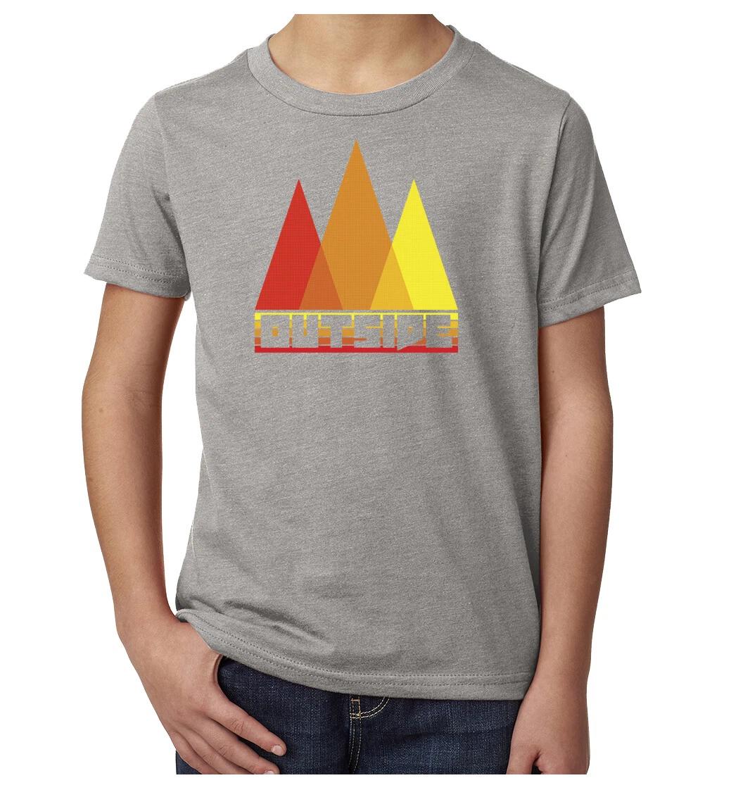 Outdoor Mountain T-Shirt, Youth Graphic T-Shirts, Outdoor shirts L