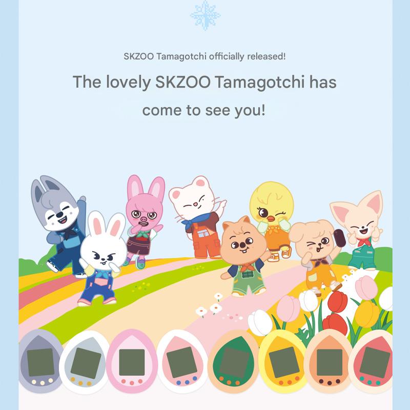 [PRE ORDER] Stray Kids SKZOO TAMAGOTCHI & CASE SET