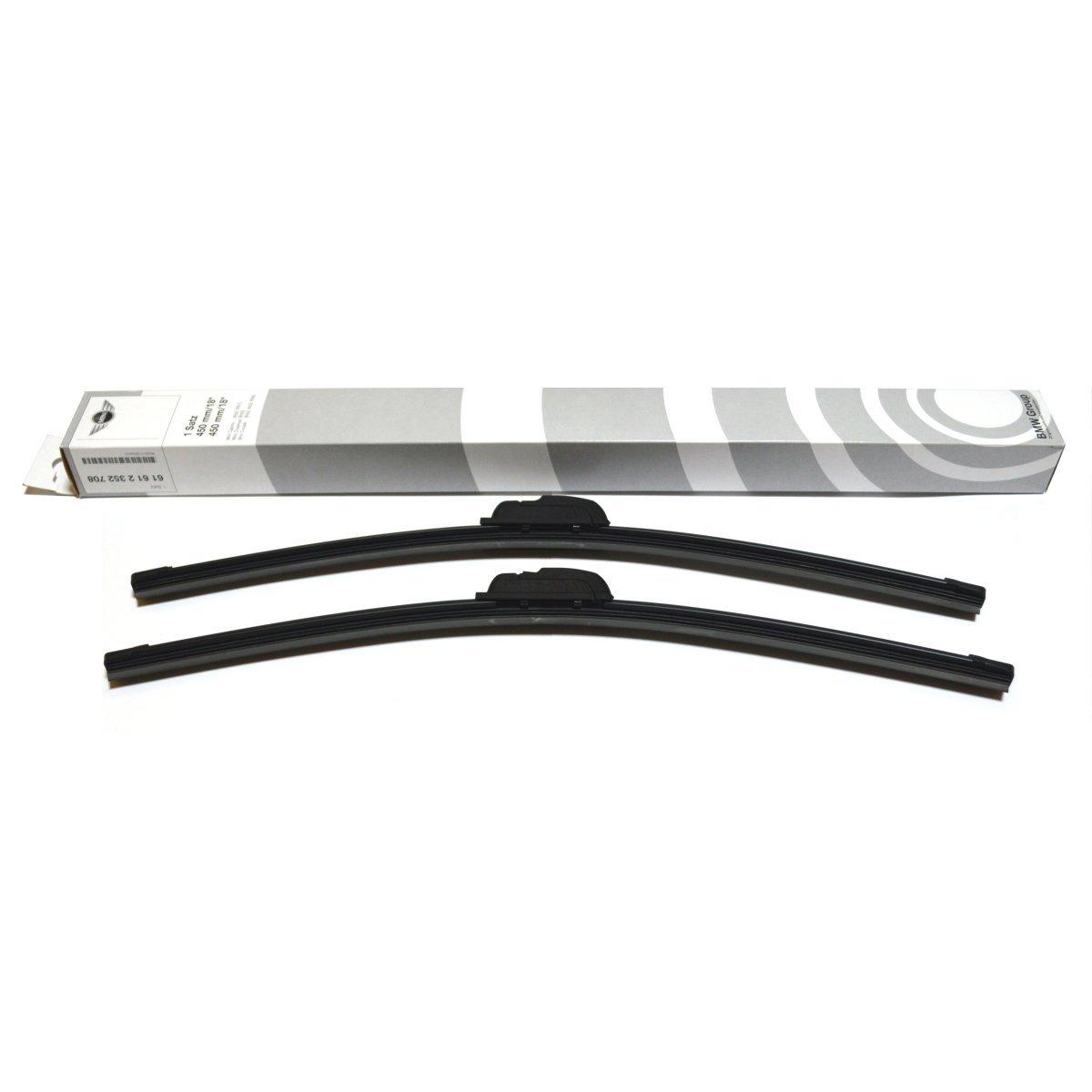 

MINI Flat Wiper Blade Set with MINI Logo [Officially Imported] R50/R52/R53/R55/R56/R57