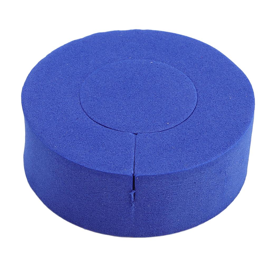 12pcs Blue C Shape Hair Curlers Sponge Hair Rollers Heatless Hairdressing Styling Tools for Daily Makeup