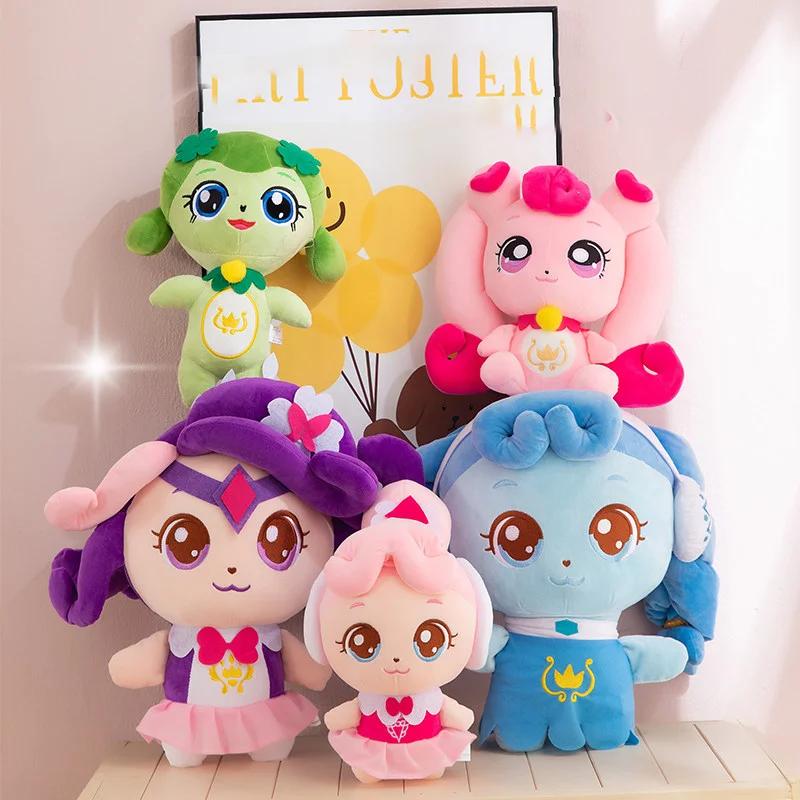 Hot New Catch Teenieping Anime Stuffed Toys Figures Zheng Zheng Moko Lemei Kawaii Plushies Figures Room Gift Toys