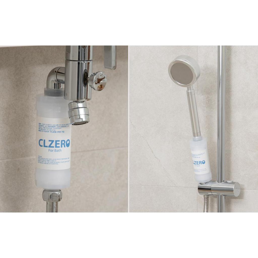 CLZERO Premium Clean Shower Filter / Shower Filter rust removal / BODYLUV Puresome Compatible Filter 1ea