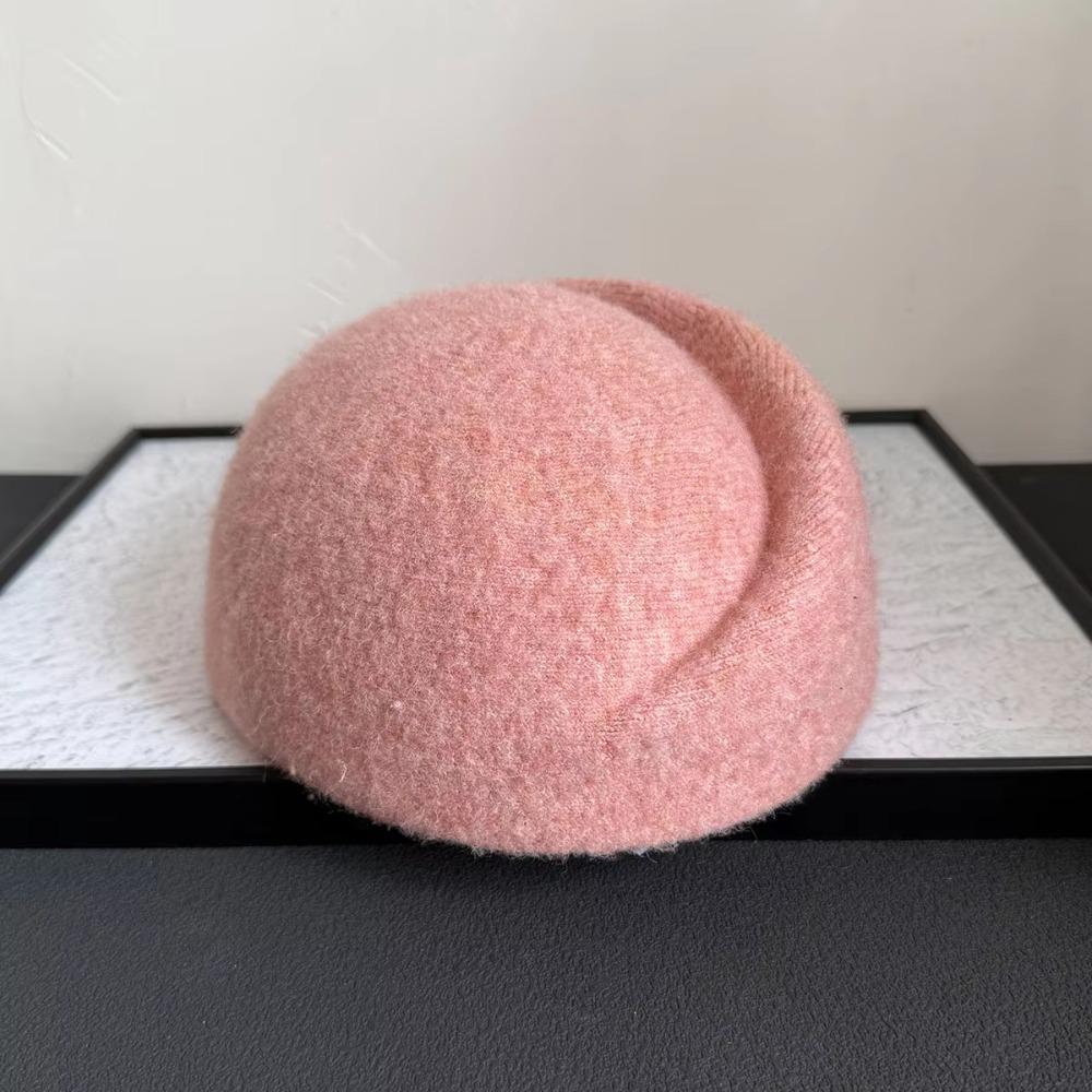 Elegante Pillbox-Hüte Fedoras Fedora-Hüte Uniform Stewardessenhüte Wollene Zylinder für Auftritte