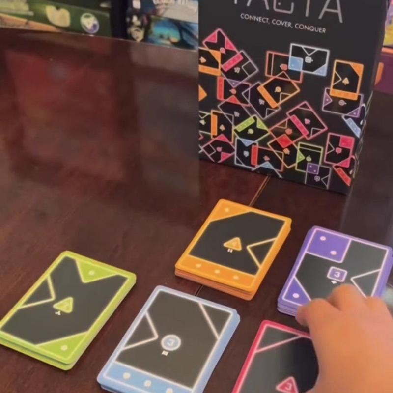 1 Set Tacta Masa Oyunu 2-6 Oyuncu Hızlı Tempolu Kart Oyunu Komik Strateji Şekil Eşleştirme Parti Oyunu Aile Toplantısı Eğlence Kartları