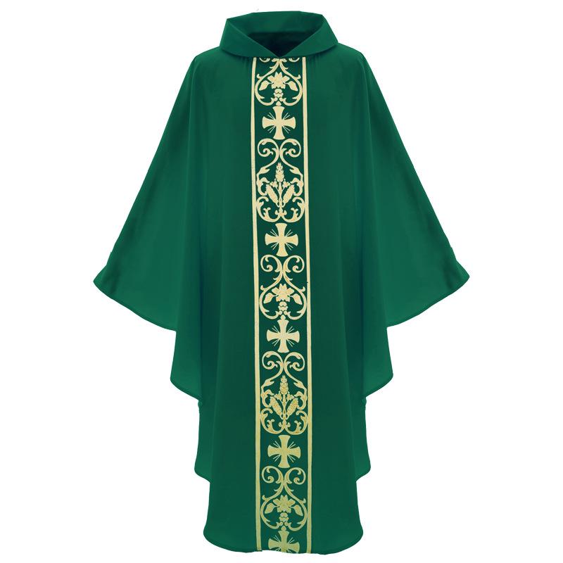 

Medieval Monk Priest Prayer Robe Cloak for Role Playing One Size