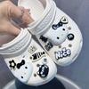 New Cute KT Cat 3D Flower Shoe Charm - Detachable Ornament for Hole Shoes