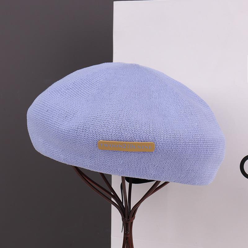 Spring face small beret children big head circumference versatile painter hat leisure student newsboy hat