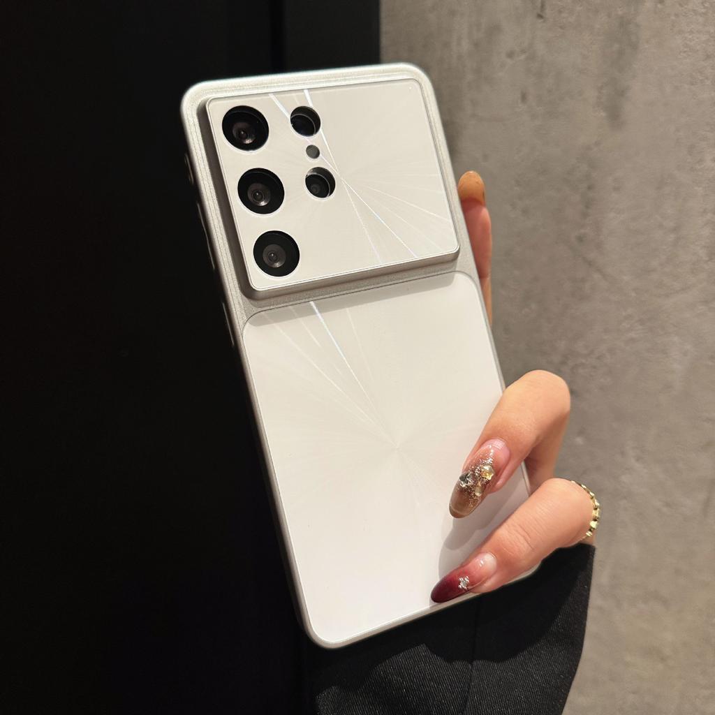 Für Samsung Galaxy S26 Ultra Bunte Laser-Aurora-Handyhülle Kameraschutz Stoßfeste Panzerhülle Für Galaxy S26 Ultra